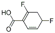 2,4-DIFLUORO-3-HYDROBENZOIC ACID 结构式