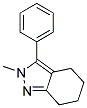 2-METHYL-3-PHENYL-4,5,6,7-TETRAHYDRO-2H-INDAZOLE 结构式