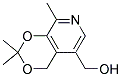 (2,2,8-TRIMETHYL-4H-[1,3]DIOXINO[4,5-C]PYRIDIN-5-YL)-METHANOL 结构式
