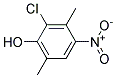 2-CHLORO-3,6-DIMETHYL-4-NITRO PHENOL 结构式