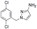 1-(2,5-DICHLOROBENZYL)-1H-PYRAZOL-3-AMINE 结构式