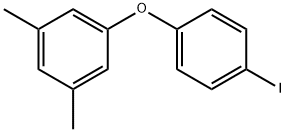 3,5-二甲基苯氧基碘苯 结构式