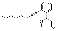 1-(1-METHOXY-BUT-3-ENYL)-2-OCT-1-YNYL-BENZENE 结构式