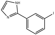 2-(3-碘苯基)-1H咪唑 结构式