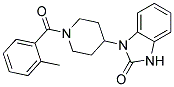 1-[1-(2-METHYLBENZOYL)PIPERIDIN-4-YL]-1,3-DIHYDRO-2H-BENZIMIDAZOL-2-ONE 结构式