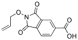 2-ALLYLOXY-1,3-DIOXO-2,3-DIHYDRO-1H-ISOINDOLE-5-CARBOXYLIC ACID 结构式