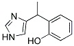 2-[1-(1H-IMIDAZOL-4-YL)-ETHYL]-PHENOL 结构式