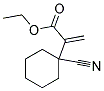 2-(1-CYANO-CYCLOHEXYL)-ACRYLIC ACIDETHYL ESTER 结构式