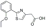 [2-(2-ETHOXYPHENYL)-1,3-THIAZOL-4-YL]ACETIC ACID 结构式