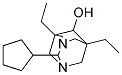 2-CYCLOPENTYL-5,7-DIETHYL-1,3-DIAZATRICYCLO[3.3.1.1(3,7)]DECAN-6-OL 结构式