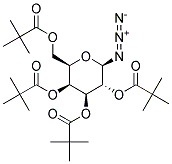 2,3,4,6-TETRA-O-PIVALOYL-BETA-D-GALACTOPYRANOSYLAZIDE 结构式