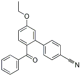 2'-BENZOYL-5'-ETHOXYBIPHENYL-4-CARBONITRILE 结构式