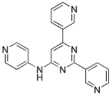 2,6-DIPYRIDIN-3-YL-N-PYRIDIN-4-YLPYRIMIDIN-4-AMINE 结构式