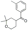 (2,2-DIMETHYL-TETRAHYDRO-PYRAN-4-YL)-M-TOLYL-METHANONE 结构式