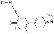 1,2-DIHYDRO-5-(IMIDAZO[1,2-A]PYRIDIN-6-YL)-6-METHYL-2-OXO-3-PYRIDINECARBONITRILE HYDROCHLORIDE 结构式