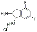 2-Amino-4,6-difluoro-indan-1-ol hydrochloride 结构式