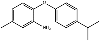 2-(4-ISOPROPYLPHENOXY)-5-METHYLANILINE 结构式