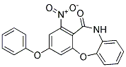 1-NITRO-3-PHENOXYDIBENZO[B,F][1,4]OXAZEPIN-11(10H)-ONE 结构式