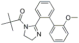 1-[2-(2'-METHOXY-BIPHENYL-2-YL)-4,5-DIHYDRO-IMIDAZOL-1-YL]-2,2-DIMETHYL-PROPAN-1-ONE 结构式