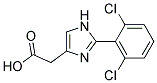 [2-(2,6-DICHLOROPHENYL)-IMIDAZOL-4-YL]-ACETIC ACID 结构式