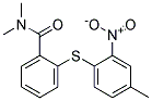 2-[(4-METHYL-2-NITROPHENYL)THIO]-N,N-DI-METHYLBENZAMIDE 结构式