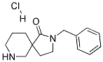 2-BENZYL-2,7-DIAZASPIRO[4.5]DECAN-1-ONE HYDROCHLORIDE 结构式