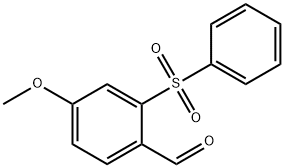 2-BENZENESULFONYL-4-METHOXYBENZALDEHYDE 结构式