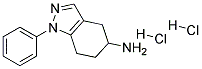 1-PHENYL-4,5,6,7-TETRAHYDRO-1H-INDAZOLE-5-AMINE DIHYDROCHLORIDE 结构式