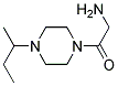 2-AMINO-1-(4-SEC-BUTYL-PIPERAZIN-1-YL)-ETHANONE 结构式
