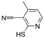 2-硫基-3-氰基-4-甲基吡啶 结构式
