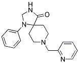 1-PHENYL-8-(PYRIDIN-2-YLMETHYL)-1,3,8-TRIAZASPIRO[4.5]DECAN-4-ONE 结构式