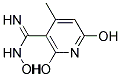 2,6,N-TRIHYDROXY-4-METHYL-NICOTINAMIDINE 结构式