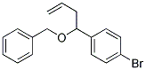 1-(1-BENZYLOXY-BUT-3-ENYL)-4-BROMO-BENZENE 结构式