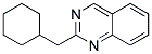 2-CYCLOHEXYLMETHYL-QUINAZOLINE 结构式