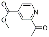 2-ACETYL-ISONICOTINIC ACID METHYL ESTER 结构式