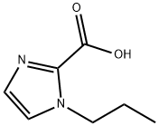 1-PROPYL-1H-IMIDAZOLE-2-CARBOXYLIC ACID 结构式