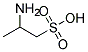 2-aminopropanesulphonic acid 结构式