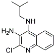 2-Chloro-N-(2-Methypropyl)-3,4-Diamino-Quinoline 结构式