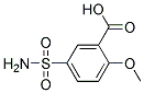 2-Methoxy-5-Aminosulfonyl Benzoic Acid 结构式