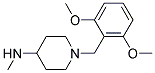 1-(2,6-Dimethoxybenzyl)-N-methylpiperidin-4-amine 结构式