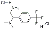 2-(Dimethylamino)-2-[4-(trifluoromethyl)phenyl]ethylamine dihydrochloride 结构式