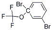 2,4-dibromo-4(trifluoromethoxy)benzene 结构式