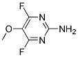 2-氨基-4,6-二氟甲氧基嘧啶 结构式