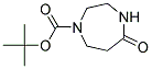 1-Boc-5-oxo-1,4-diazepane 结构式