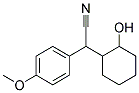 (2-HYDROXY-CYCLOHEXYL)-(4-METHOXY-PHENYL)-ACETONITRILE 结构式