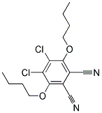 1,4-DIBUTOXY-2,3-DICHLORO-5,6-DICYANOBENZENE 结构式