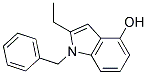 1-BENZYL-2-ETHYL-1H-INDOL-4-OL 结构式