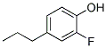 2-FLUORO-4-PROPYL PHENOL 结构式
