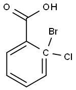 2-CHLORO-2-BROMOBENZOIC ACID 结构式