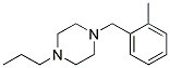 1-Propyl-4-(2-Methylbenzyl)Piperazine 结构式